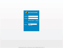 Tablet Screenshot of mail.ant.gob.ec