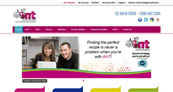 Desktop Screenshot of ant.com.au